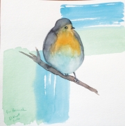 Aquarell / 25x25 (verkauft)